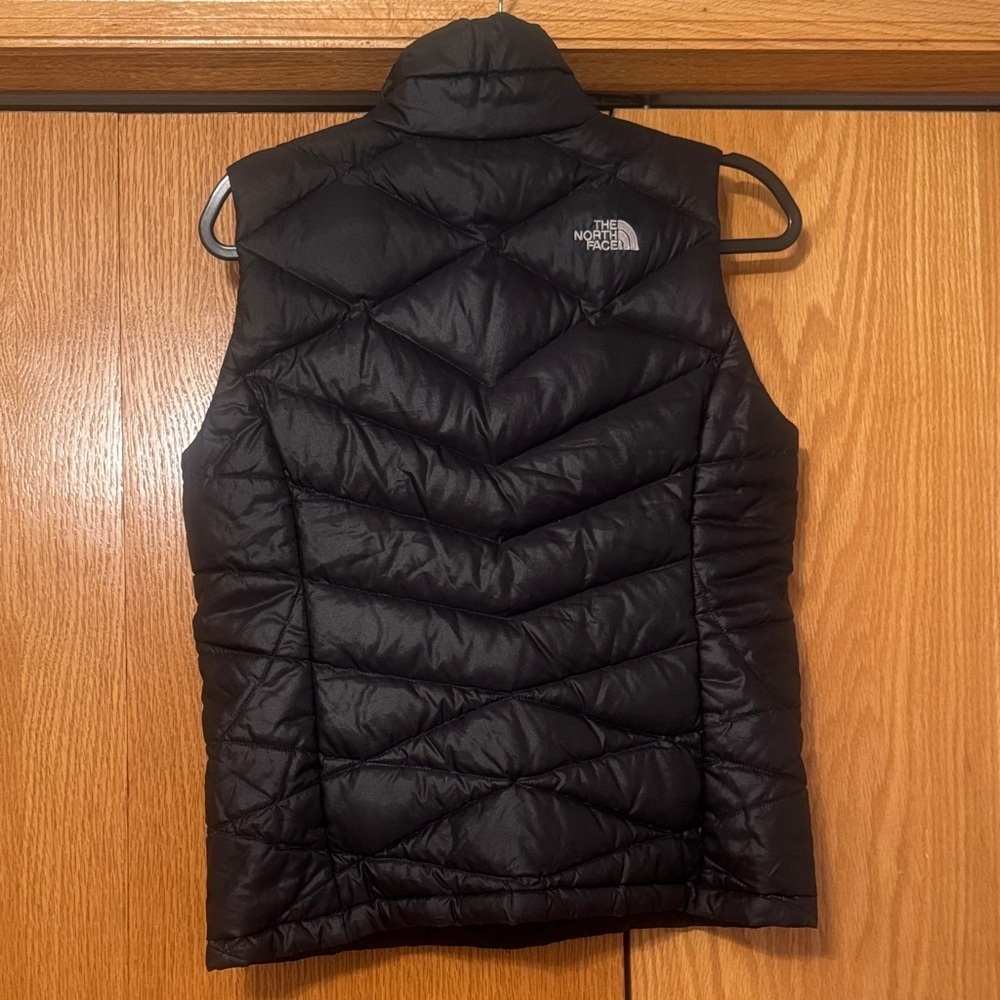 The North Face Goose Down Quilted Black Vest - Picture 2 of 4